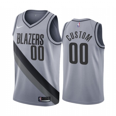 Herren NBA Portland Trail Blazers Trikot Benutzerdefinierte 2020-21 Earned Edition Swingman